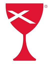 Disciples of Christ church logo. Chalice and cross.
